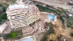 Aerial Footage Shows Damage from Earthquakes in Coastal Venezuela