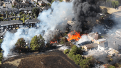 Fires Ravage Homes and Cause Significant Damage in West Midlands