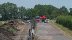 Pilot, believed to be in her 40s, dies in plane crash near airfield