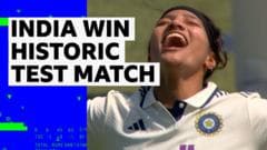 India Secures Historic 270-Run Victory Over England in Women's Test at Lord's