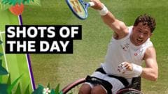 Highlights from Day 13 at Wimbledon: Wheelchair Doubles and Women's Singles Champions