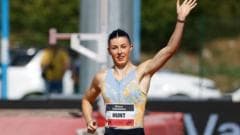 Amy Hunt Finishes Second in 100m at Diamond League Final, Expresses Confidence