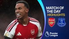 Arsenal Secures 2-0 Victory Over Everton, Tying Points with Manchester City