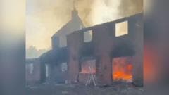 Video Reveals Extensive Damage from Fires in Stourbridge, West Midlands