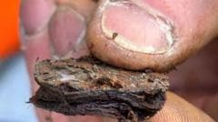 Conservationists Extract 10,000 Coins from Giant's Causeway Columns