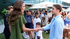 Arthur Fery invites Prince George and Princess Charlotte for a tennis match