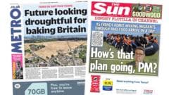 UK Faces Severe Drought as Dinghy Crossings Surge in the English Channel