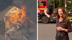 Fire Destroys Homes in Stourbridge Amid West Midlands Blaze Response
