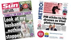 Queen Camilla Discusses King's Cancer Journey in Wednesday's Papers