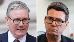 Starmer and Burnham Discuss Transition Plans Amid Leadership Changes