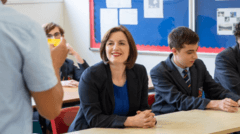 Education Secretary Plans to Turn Insult from Tory Leader into T-Shirt