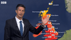 Sunny and Hot Weather Expected Today, With June Temperature Records Likely to Be Broken