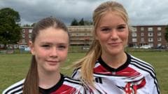 Local Girls Gear Up to Compete Against Liverpool and Manchester United