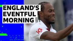 England Claims Seven Wickets Against Pakistan in First Session of Third Test
