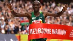 Eliud Kipchoge Sets New Course Record at Melbourne Marathon at Age 41