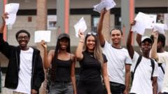 Students Celebrate Results Amid Elation and Parental Pride