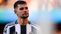Bruno Guimaraes, Newcastle captain, set to transfer to Arsenal for £80m