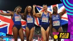 Great Britain Women Secure Gold in 4x100m Relay at Championships