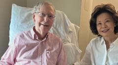 Senator Mitch McConnell Addresses Health Concerns Following Fall and Pneumonia
