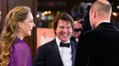 Prince and Princess of Wales Enjoy Light Moments with Tom Cruise at Film Premiere