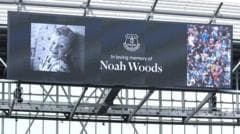 Premier League Fans and Players Pay Tribute to Noah Woods