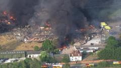 Massive Fire Erupts at Essex Farm, Over 100 Firefighters Respond