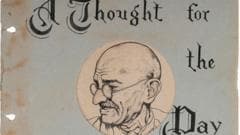 Gandhi's Handwritten Notes on Life Fetch $1.69 Million at Indian Auction