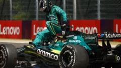 Lance Stroll Experiences Suspension Failure During Hungarian Grand Prix Practice