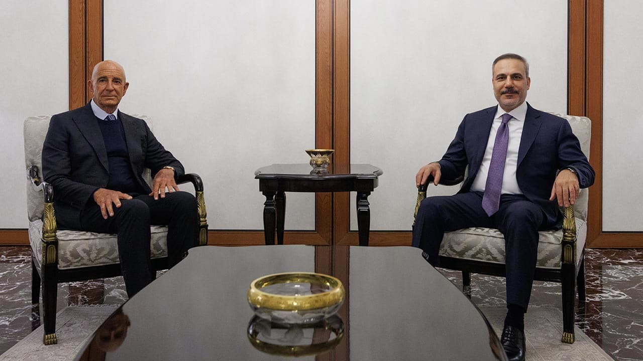 Bakan Fidan, ABD Büyükelçisi Barrack'ı kabul etti