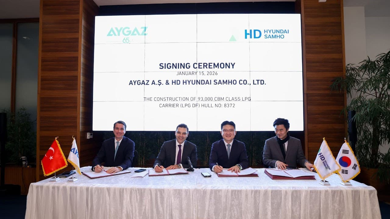 Aygaz, arz güvenliği için 52 bin tonluk VLGC gemi siparişi verdi