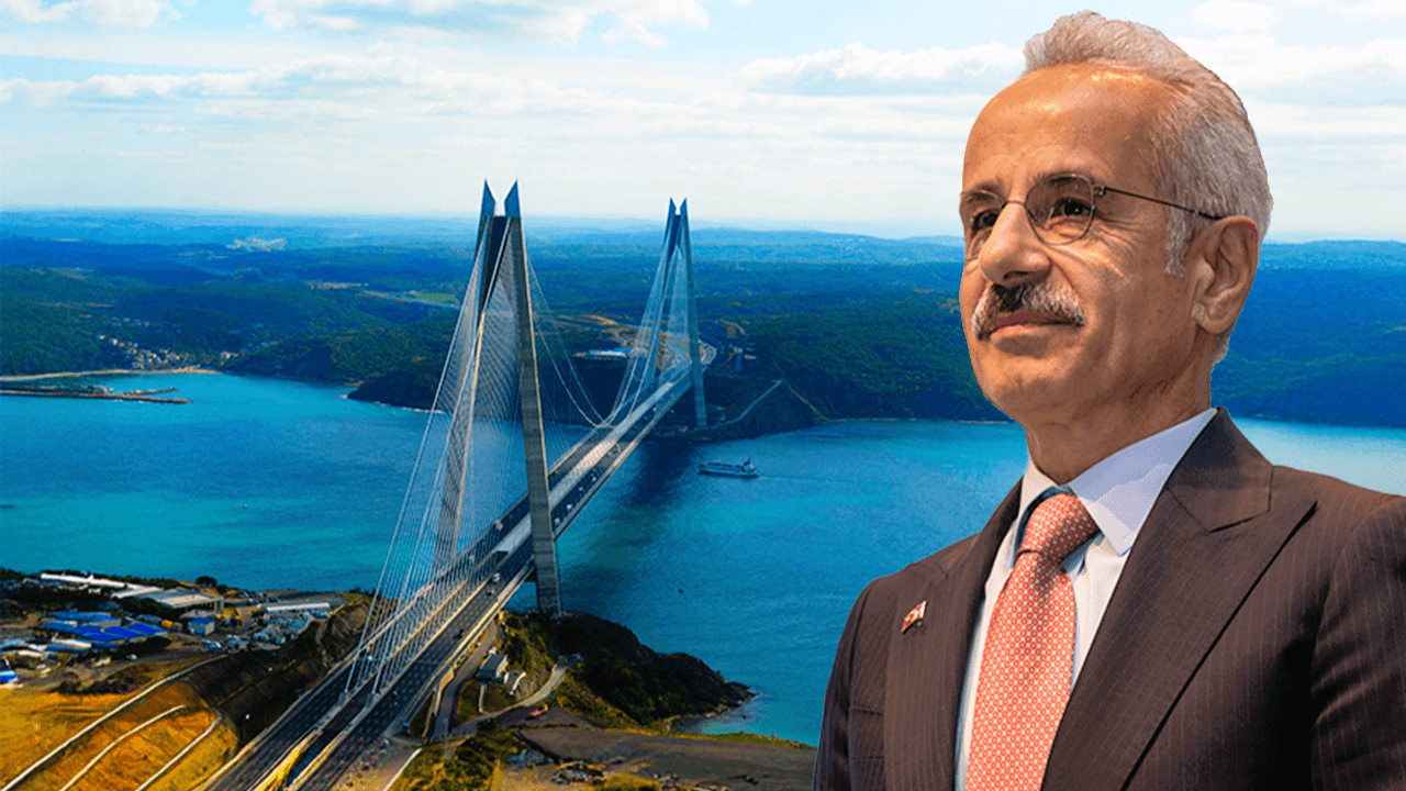 Bakan Uraloğlu tarih verdi: Yavuz Sultan Selim Köprüsü'ne demir yolu geliyor!