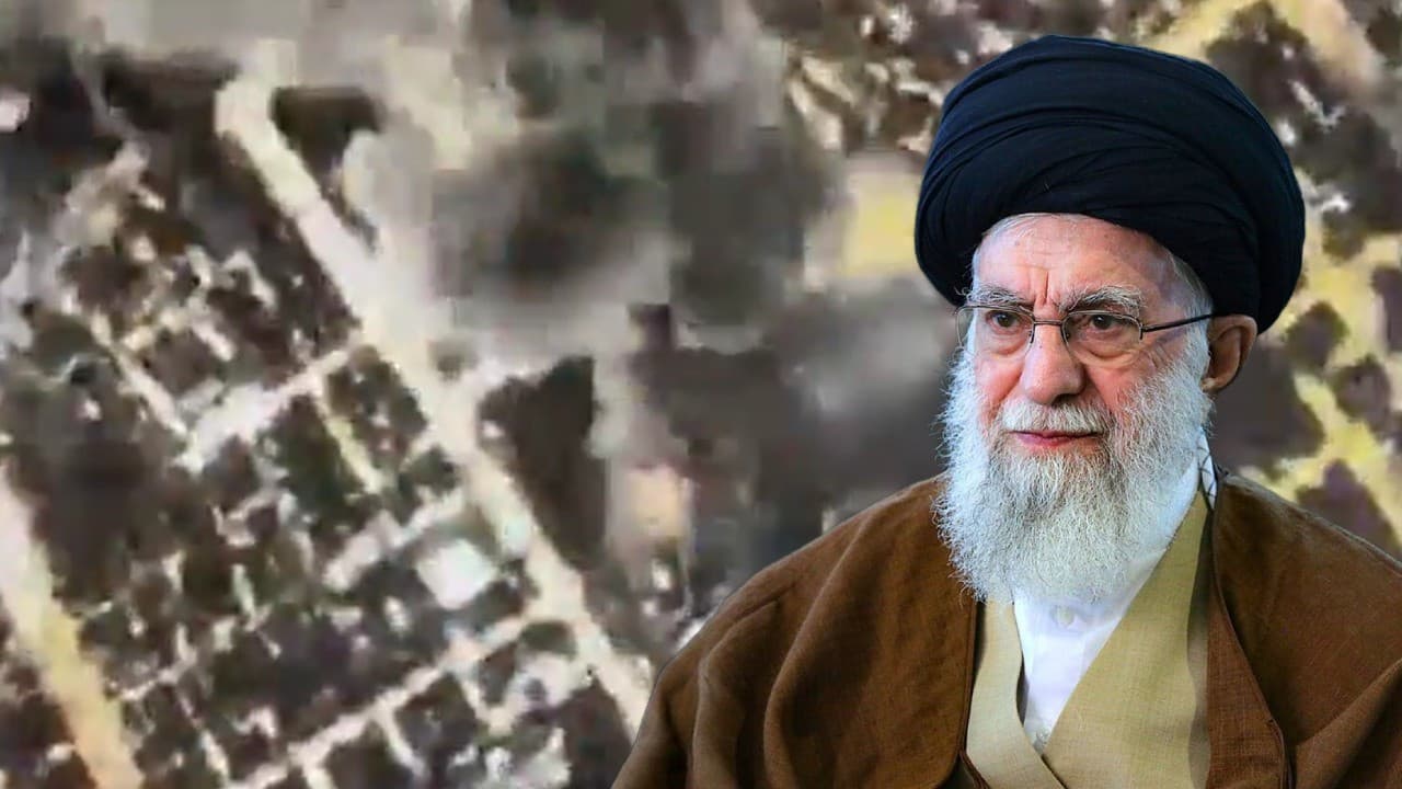 İsrail saldırısının görüntüleri paylaşıldı: Hamaney’in konutu böyle vuruldu