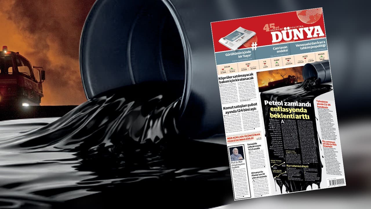 Petrol zamlandı, enflasyonda beklenti arttı.