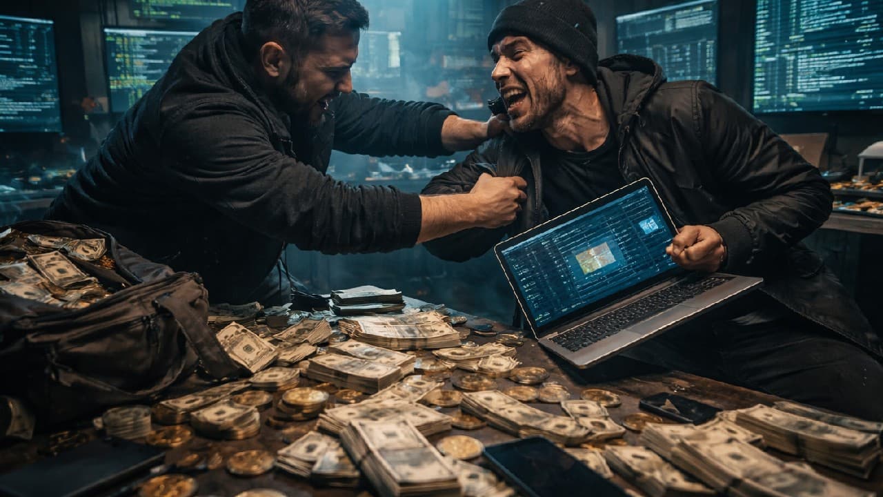 Hırsızlar kavga etti, 7 milyon dolarlık vurgun ortaya çıktı