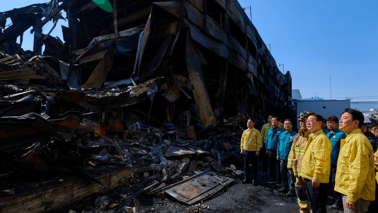 Güney Kore'de otomobil fabrikasında yangın: 11 kişi öldü, 59 kişi yaralandı