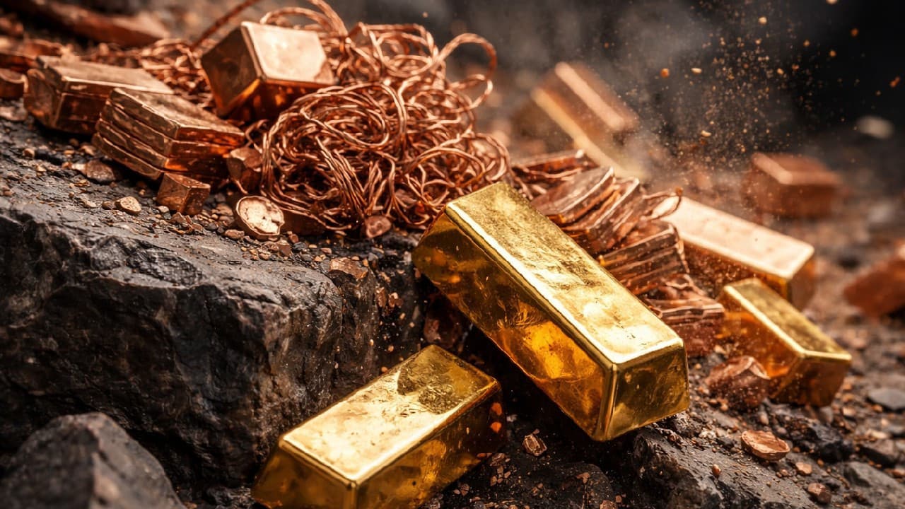 Belirsizlik döneminin en büyük sinyali geldi: Altın ve bakır aynı anda düştü!