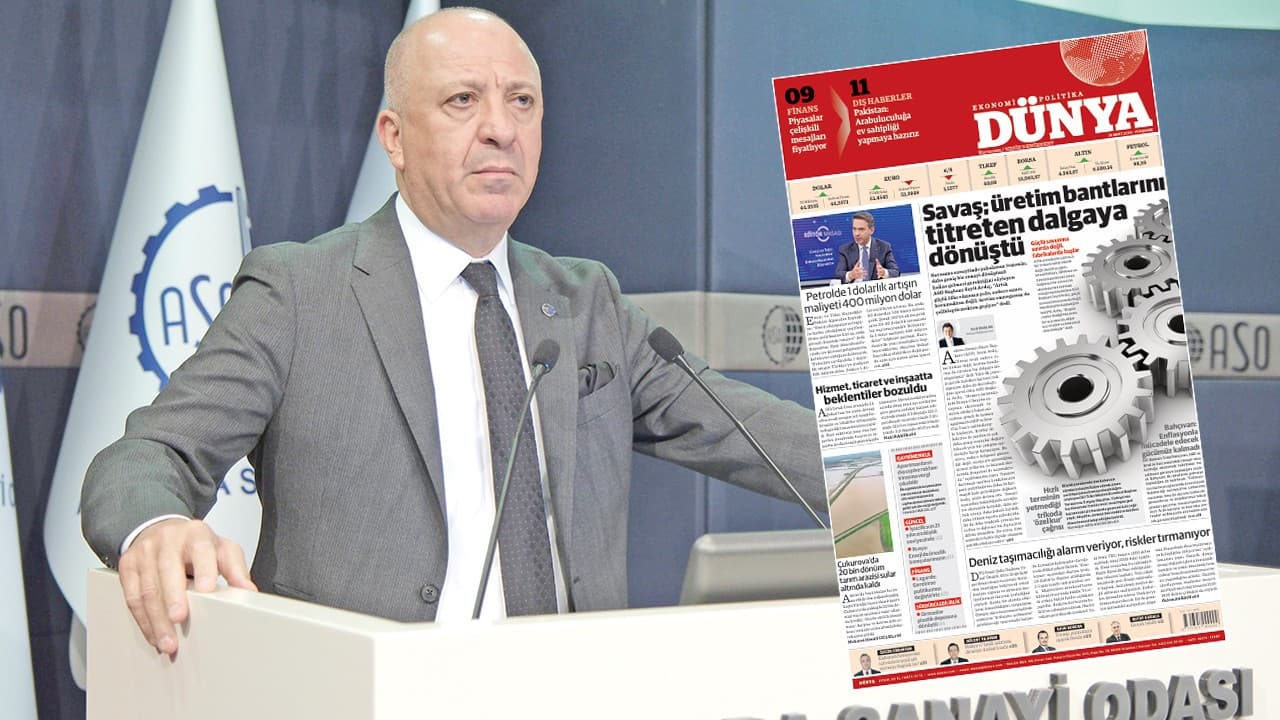 ASO Başkanı Seyit Ardıç: Güçlü savunma sınırda değil, fabrikalarda başlar