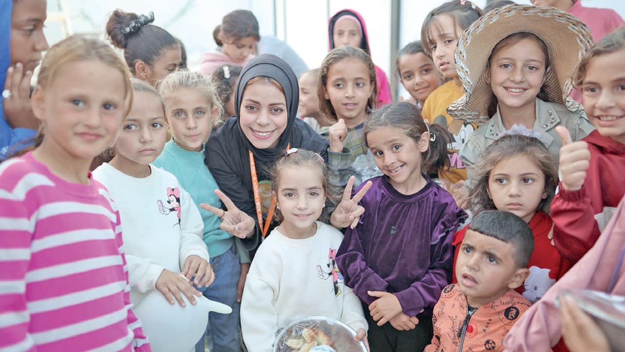 Bir menü müşteriye bir menü Filistin’e