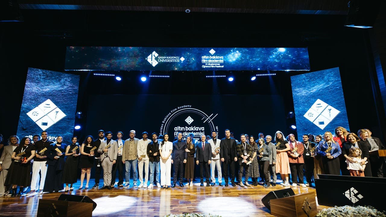 Altın Baklava Film Akademisi X. Uluslararası Öğrenci Film Festivali’nde ödüller sahiplerini buldu
