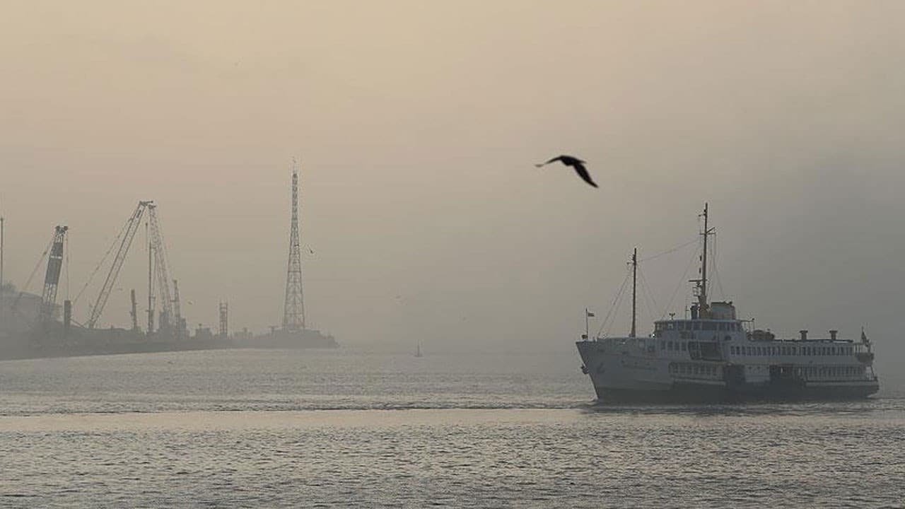İstanbul’da hava engeli: Vapur seferleri iptal