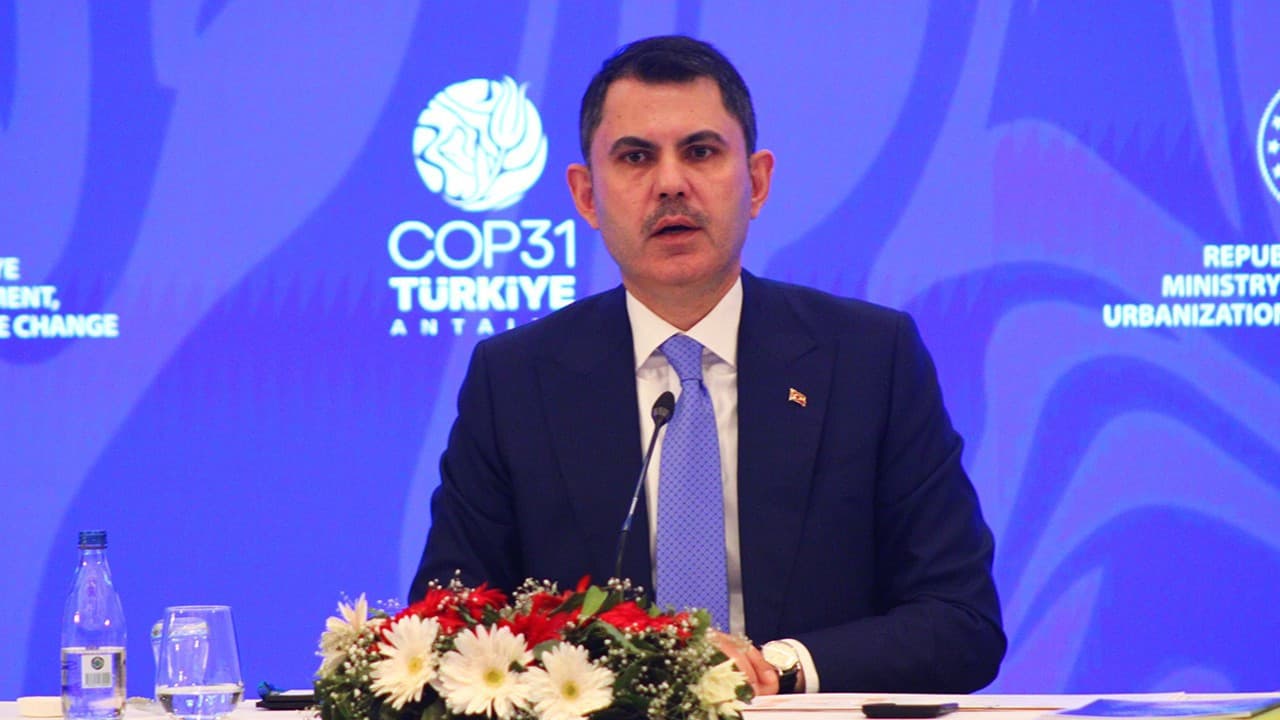 Bakan Kurum, COP31 Ev Sahibi Ülke Anlaşması'nı imzaladı