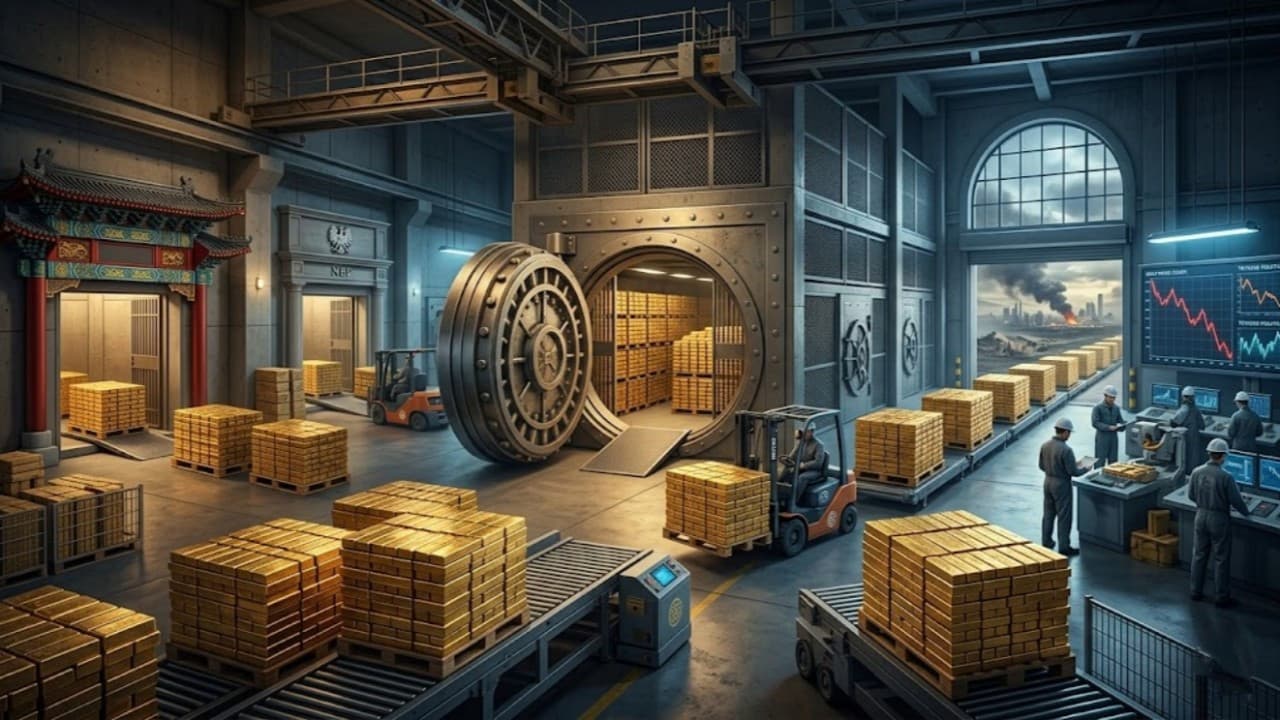 Merkez bankası altın satışları 16 milyar dolarla rekor seviyeye ulaştı