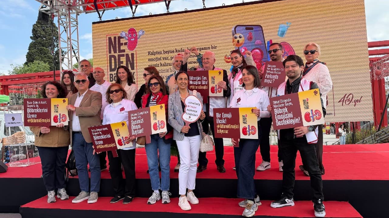 Türkiye'de böbrek emojisi için kampanya başlatıldı