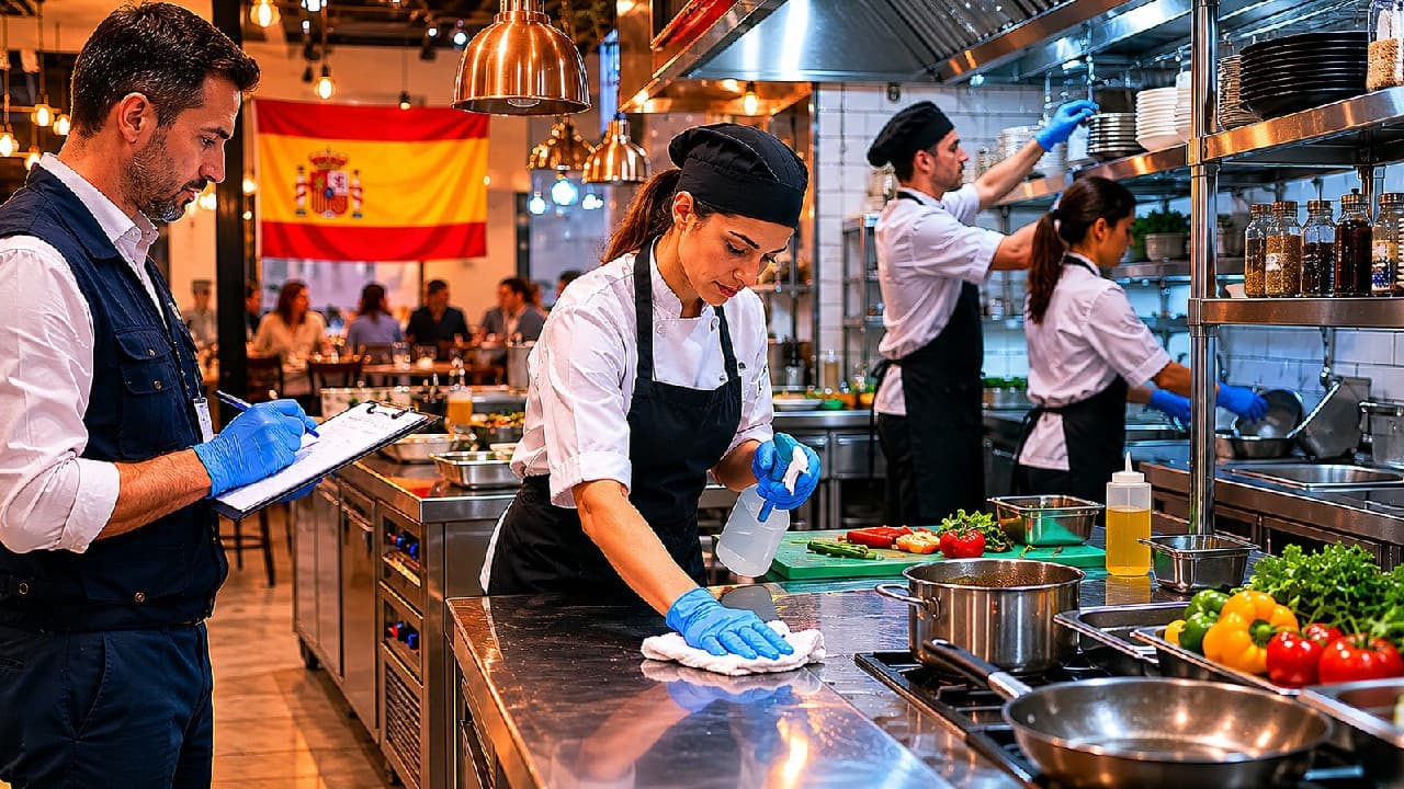 İspanya'da restoran ve barlara hijyen kurallarına uymadıkları için büyük cezalar geliyor