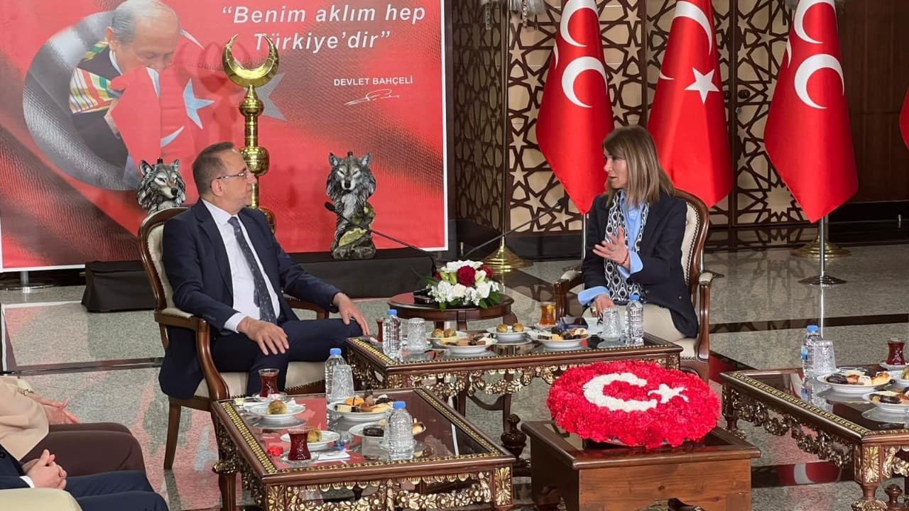 AK Parti, MHP'yi Kurban Bayramı'nda ziyaret etti