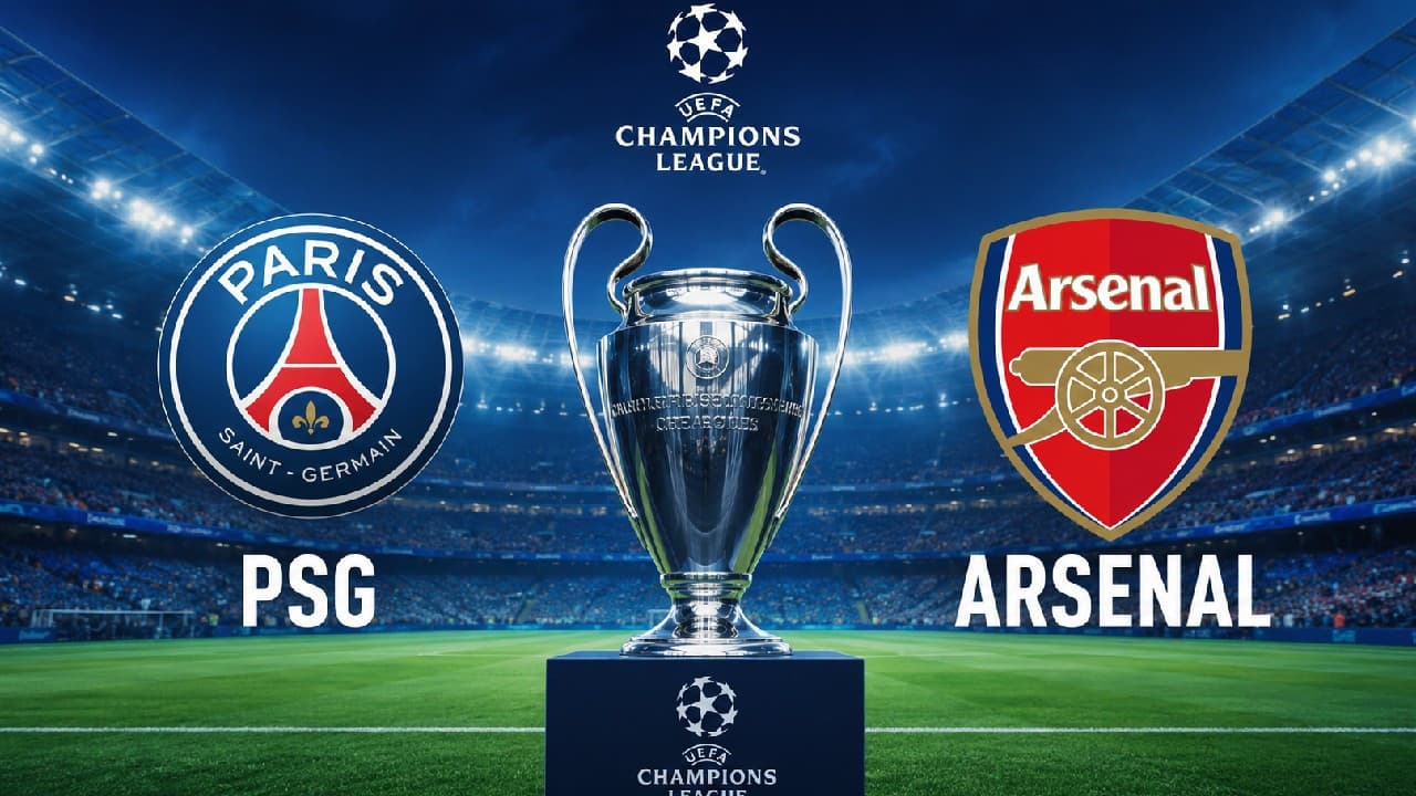 PSG ve Arsenal UEFA Şampiyonlar Ligi finalinde karşılaşıyor