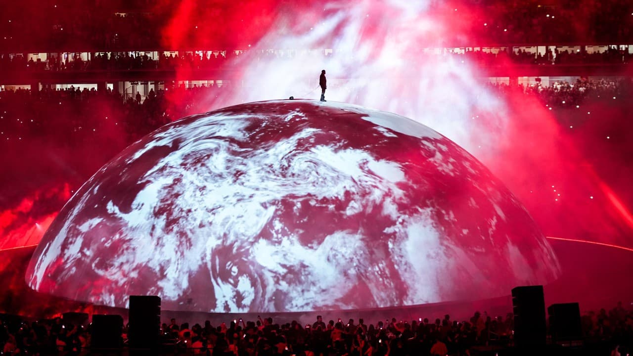 Kanye West İstanbul'da konser verdi, 118 bin kişi katıldı