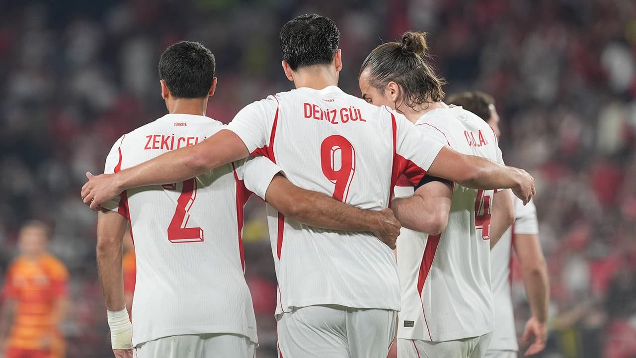 A Milli Takım, Kuzey Makedonya'yı 4-0 ile geçti
