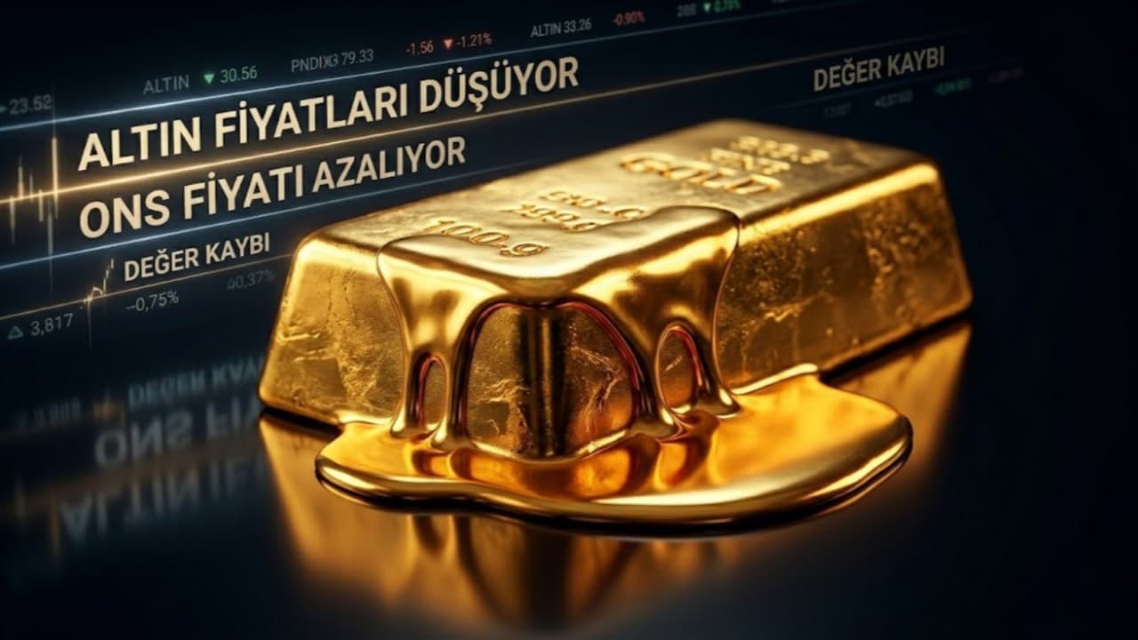 Altın, jeopolitik belirsizlikler nedeniyle destek seviyelerini test ediyor