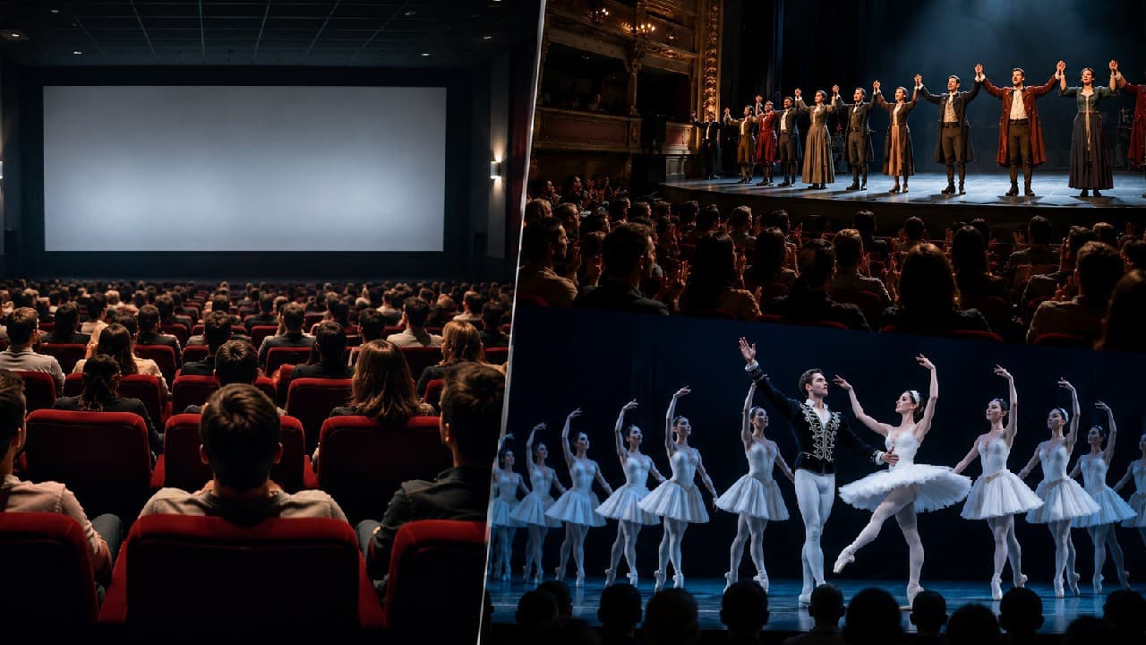 2025 kültür-sanat verileri: Sinema seyirci kaybı, tiyatro ve operada artış
